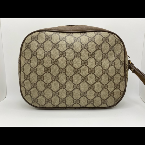 ❌SOLD❌Gucci Supreme Wristlet Vintage *Rare* - Picture 2 of 11